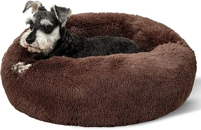 Gemütliches rundes Nest-Hundebett