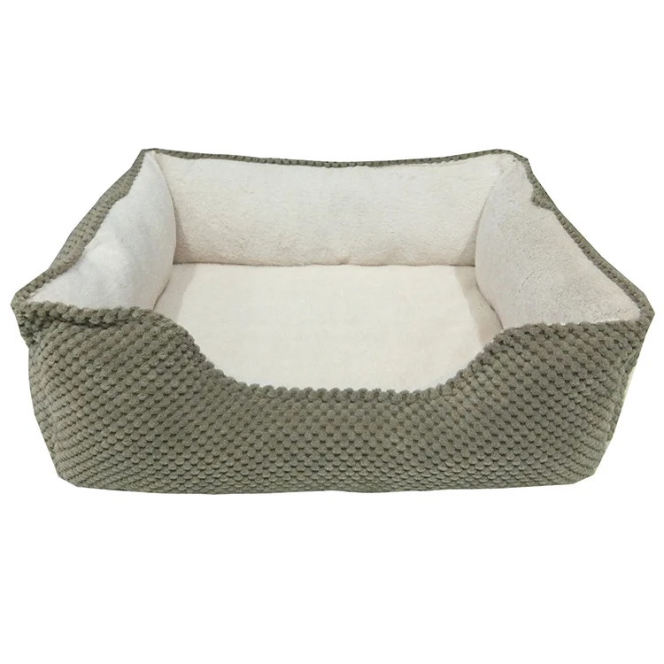 Plüsch-Nest Hundebett