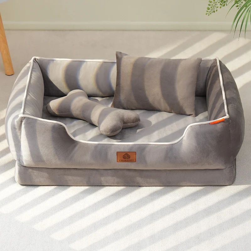 Orthopädisches Stütz-Lounge-Bett für Hunde