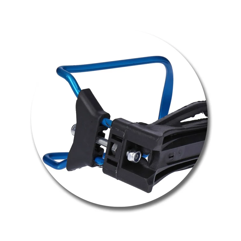 Fahrrad-Flaschenhalter verstellbar Blau