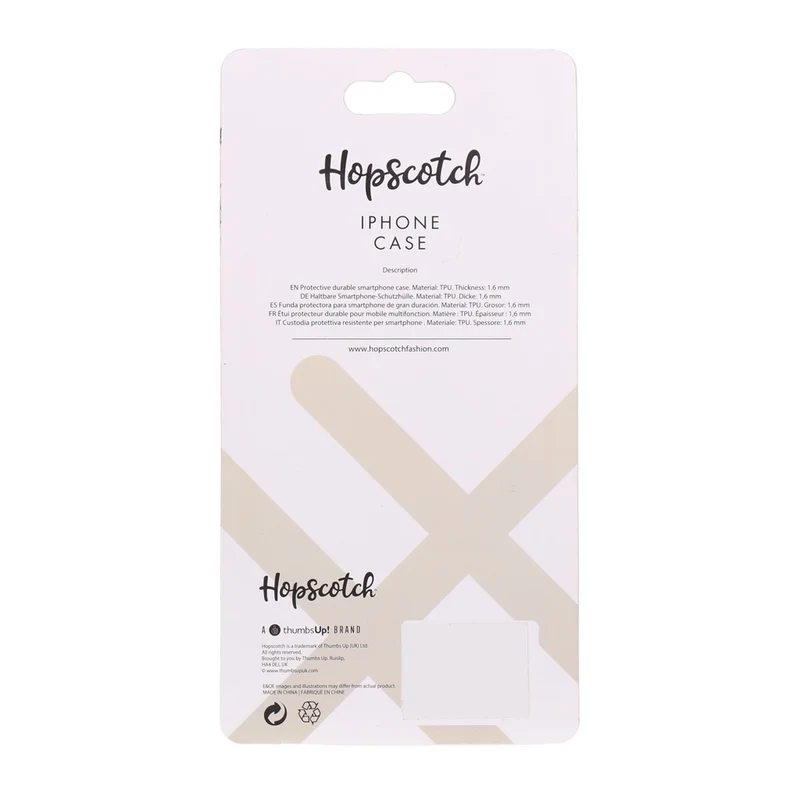 Hopscotch Silikon Case Schutzhülle grau Qualle für iPhone X/XS
