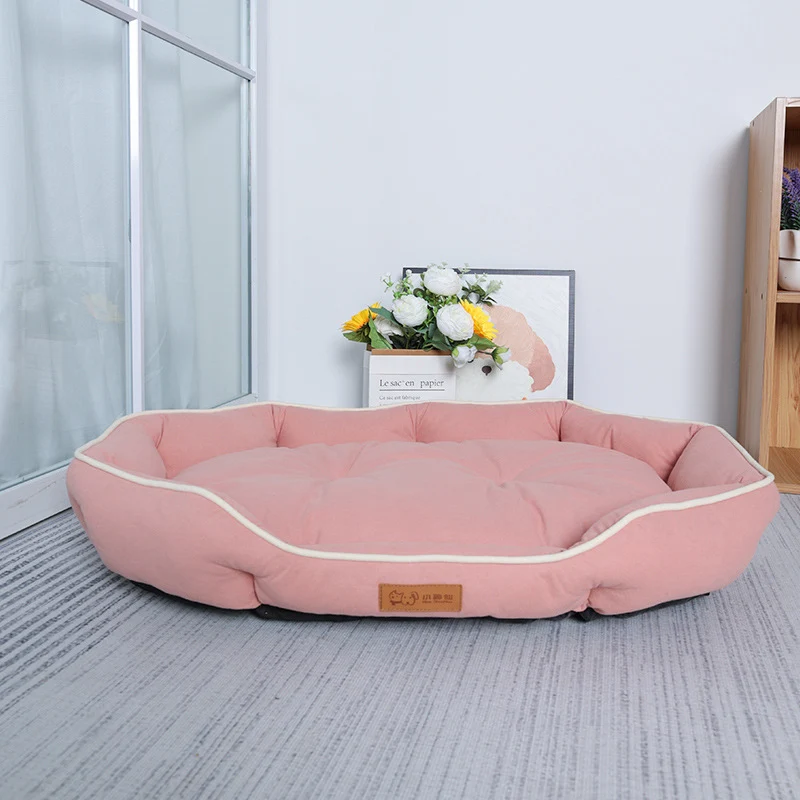 Orthopädisches gemütliches Lounge-Bett für Hunde