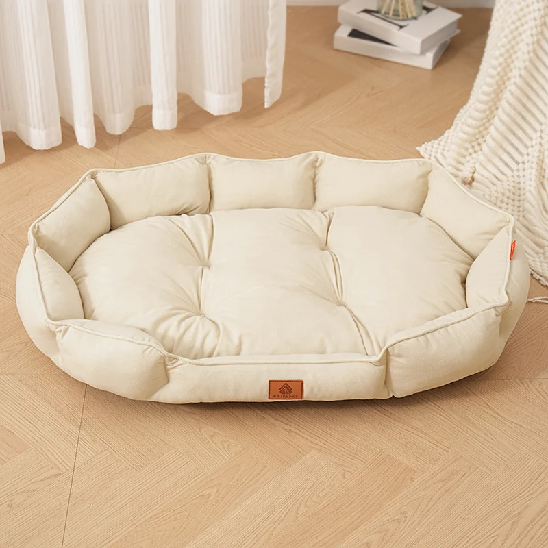 Orthopädisches gemütliches Lounge-Bett für Hunde