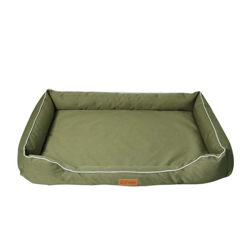 Luxuriöses, stützendes Hundebett