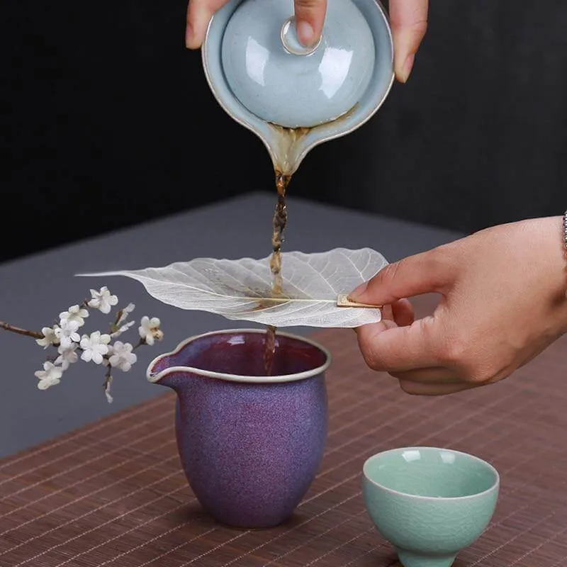 Skanto | 2er-Set Bodhi-Blatt Kreativer Teefilter