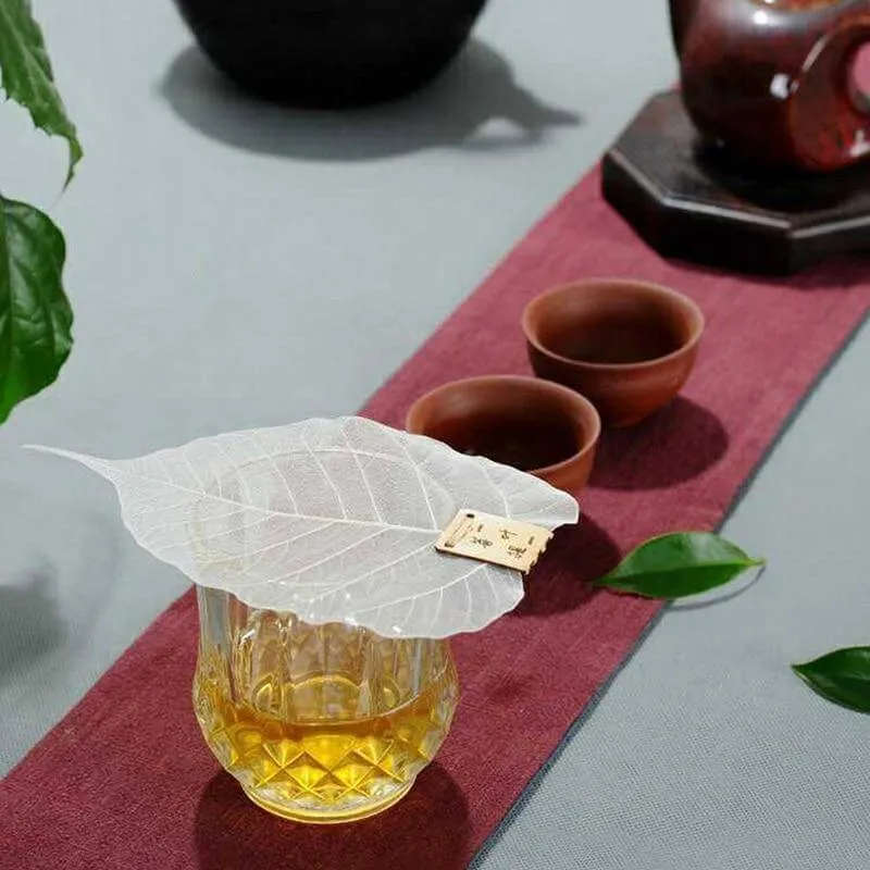 Skanto | 2er-Set Bodhi-Blatt Kreativer Teefilter