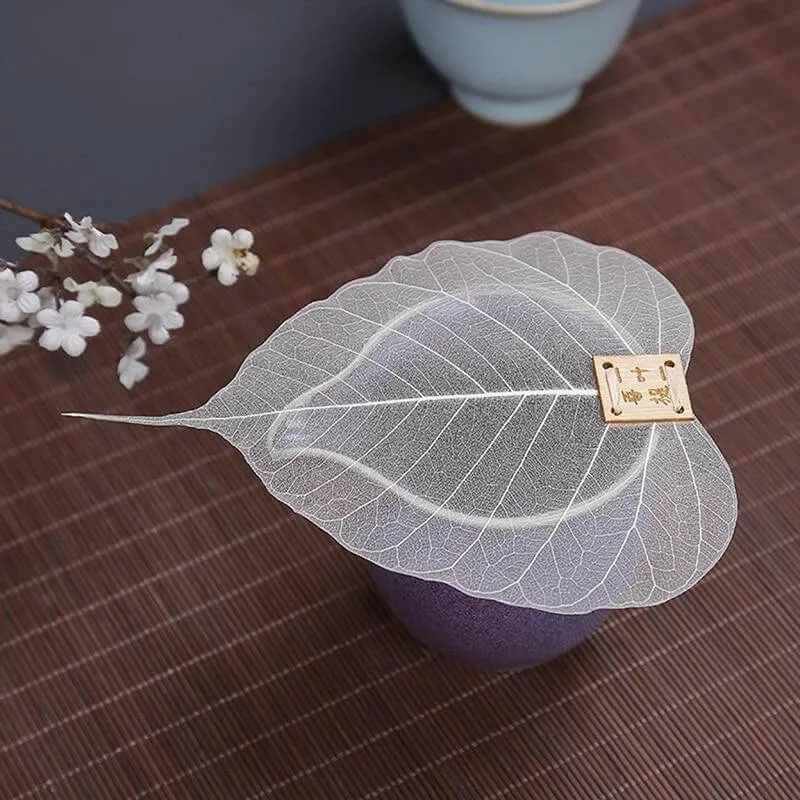 Skanto | 2er-Set Bodhi-Blatt Kreativer Teefilter