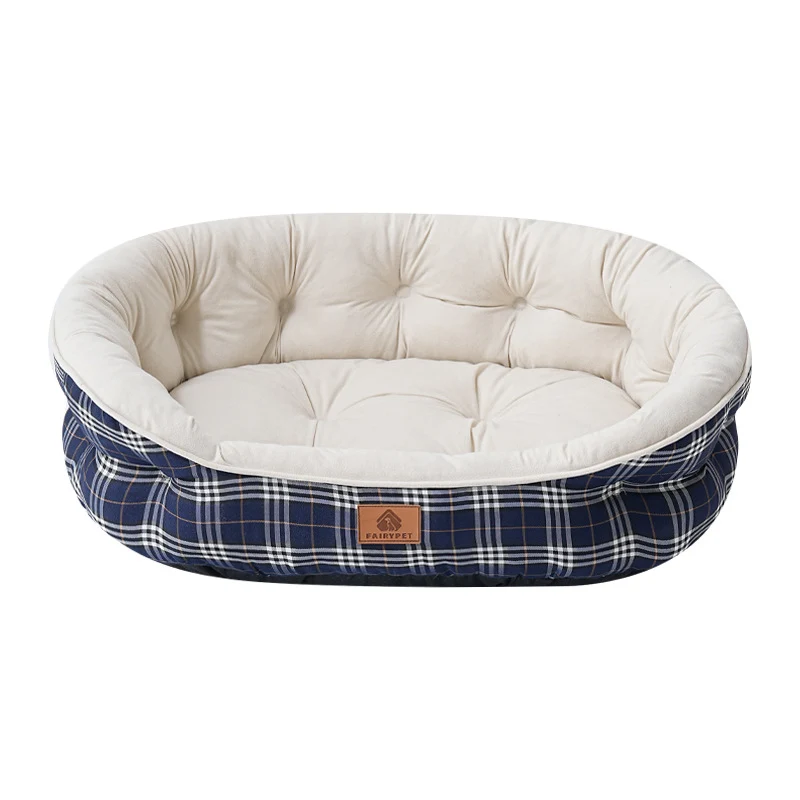 Elegantes Rüschen-Hundebett