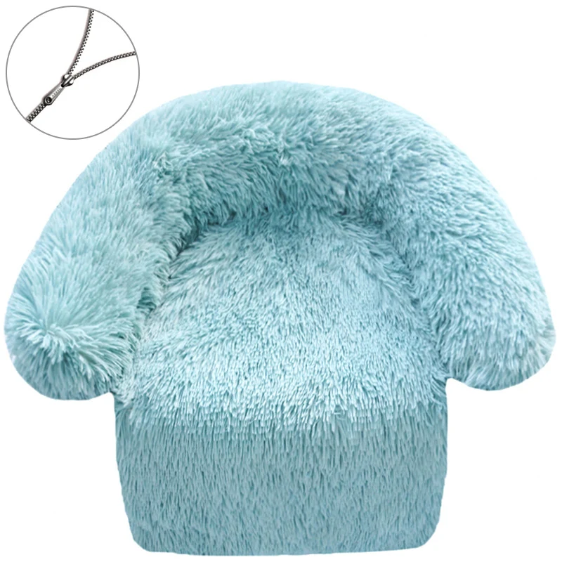 Plüsch-Sessel-Hundebett