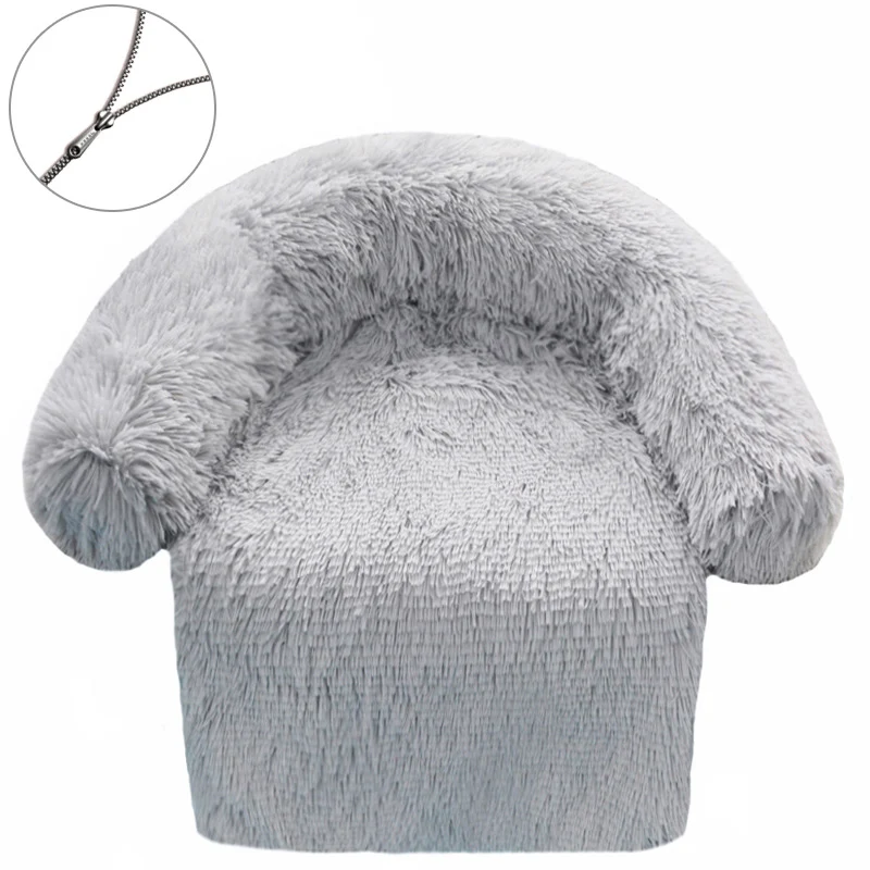 Plüsch-Sessel-Hundebett