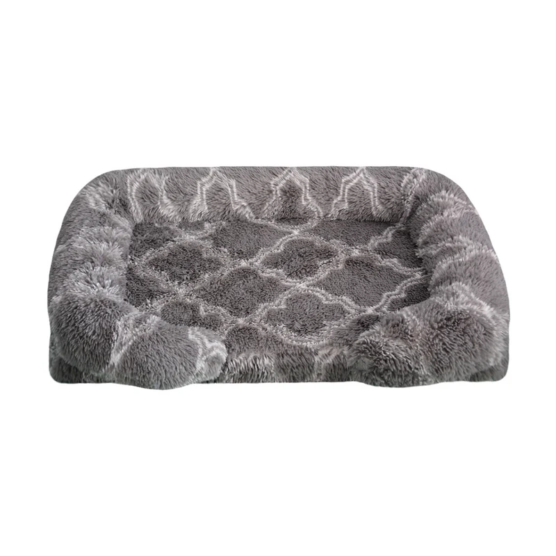 Plüsch-orthopädisches Wiegen-Hundebett