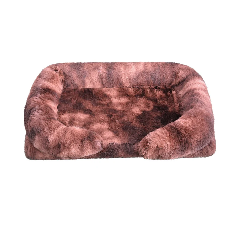 Plüsch-orthopädisches Wiegen-Hundebett