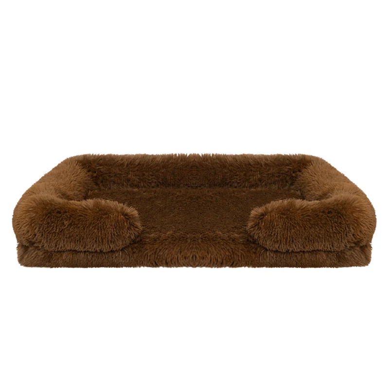 Plüsch-orthopädisches Couch-Hundebett