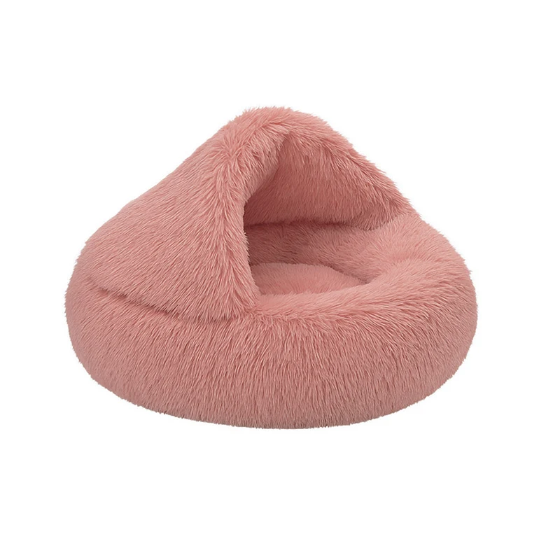 Gemütliches Pelz-Hundebett