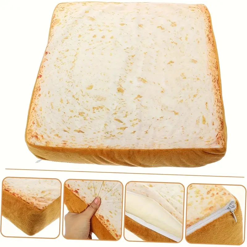 Weiches Plüsch-Toastförmiges Kissen-Hundebett