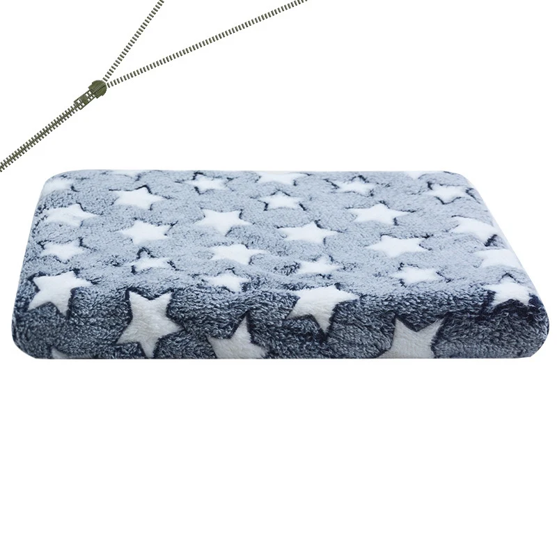 Weiches Plüschdecken-Hundebett
