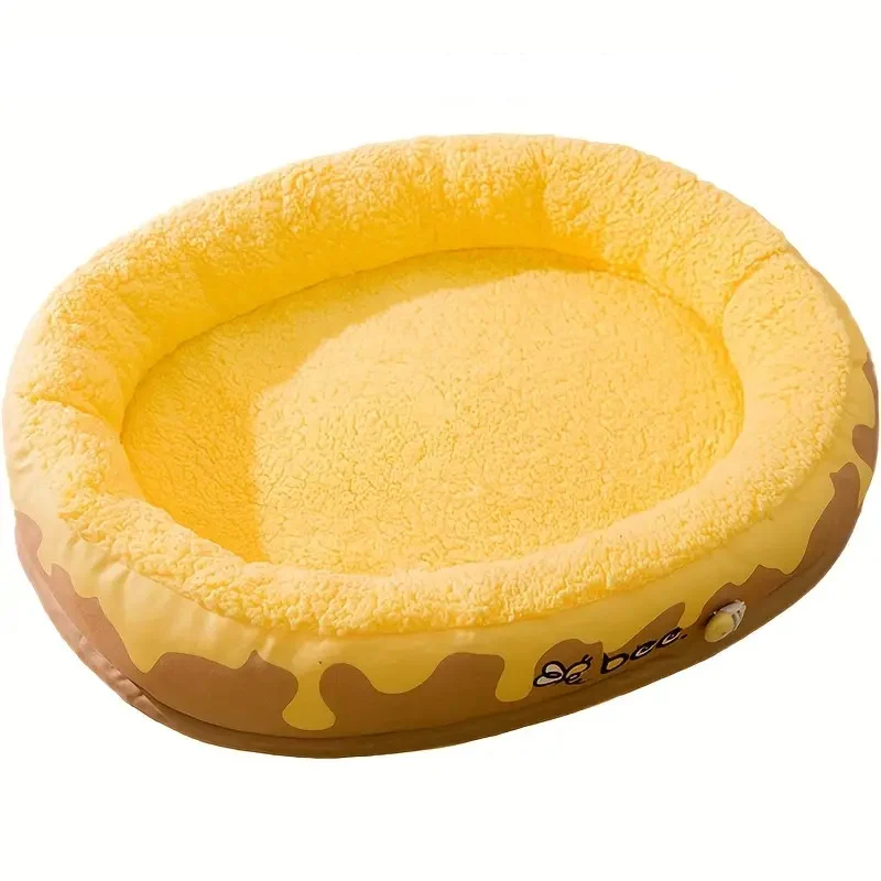 Gemütliches Fleece-Nest Hundebett