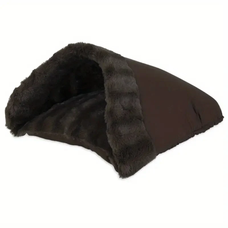 Gemütliches Fleece-Versteck Hundebett
