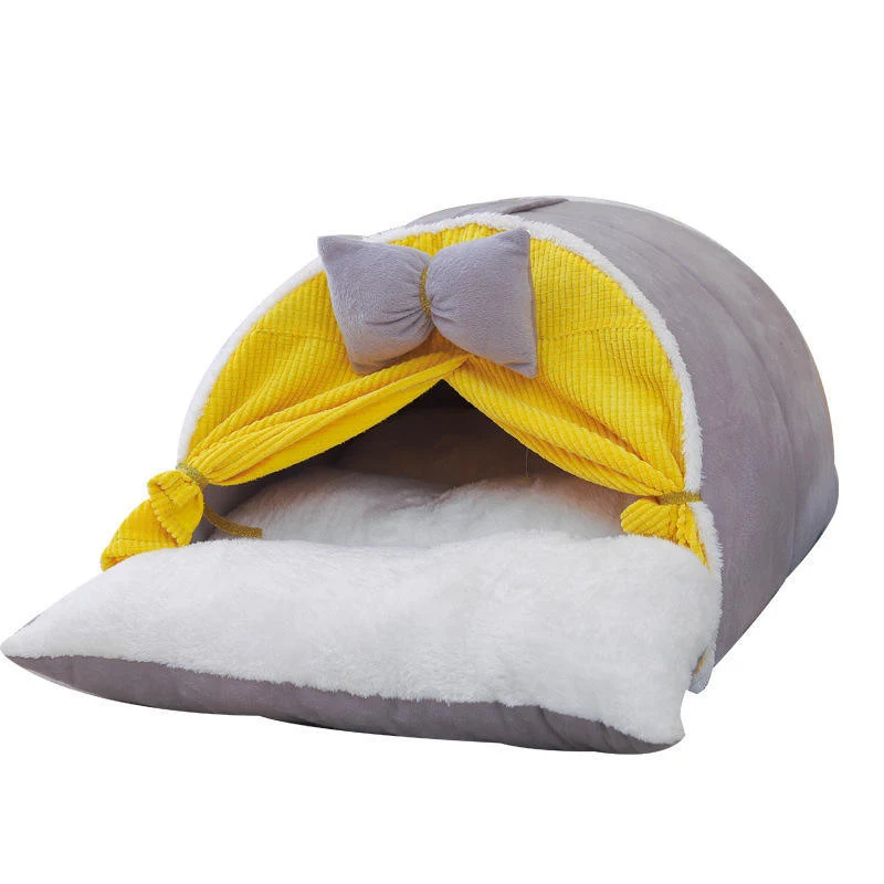 Gemütliches Katzen-Versteck Hundebett