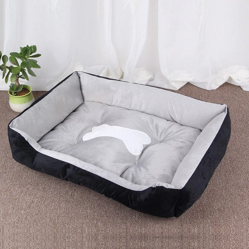 Orthopädisches Plüsch-Hundebett