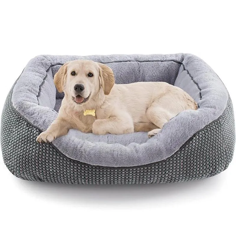Plüsch Kuschel-Hundebett