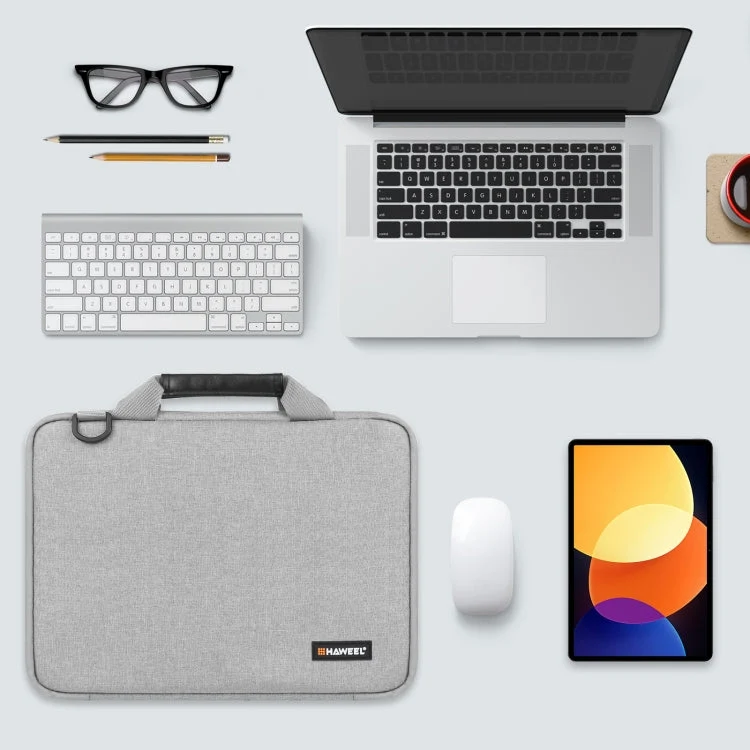 Skanto | HAWEEL 14.0 Zoll - 16.0 Zoll Laptophülle für Macbook, Lenovo Thinkpad, ASUS, HP (Grau)