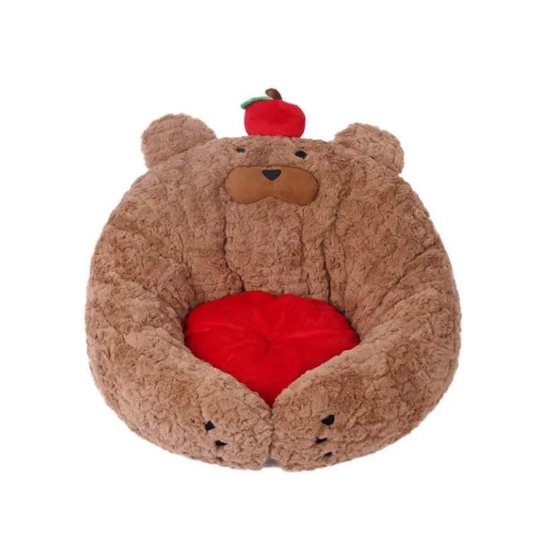 Plüsch-Teddybär-Lounge-Hundebett
