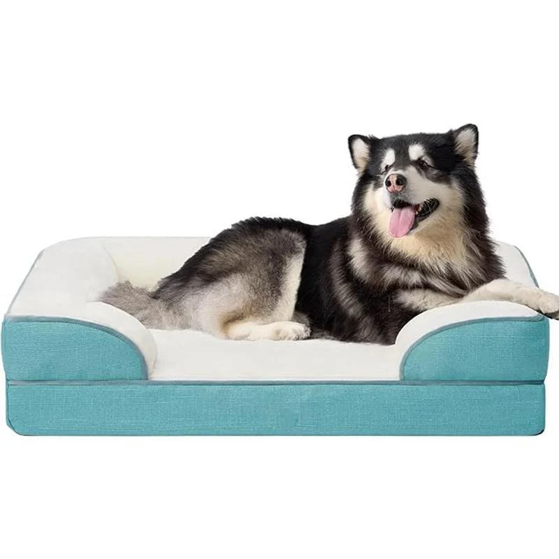 Orthopädisches, stützendes Hundebett