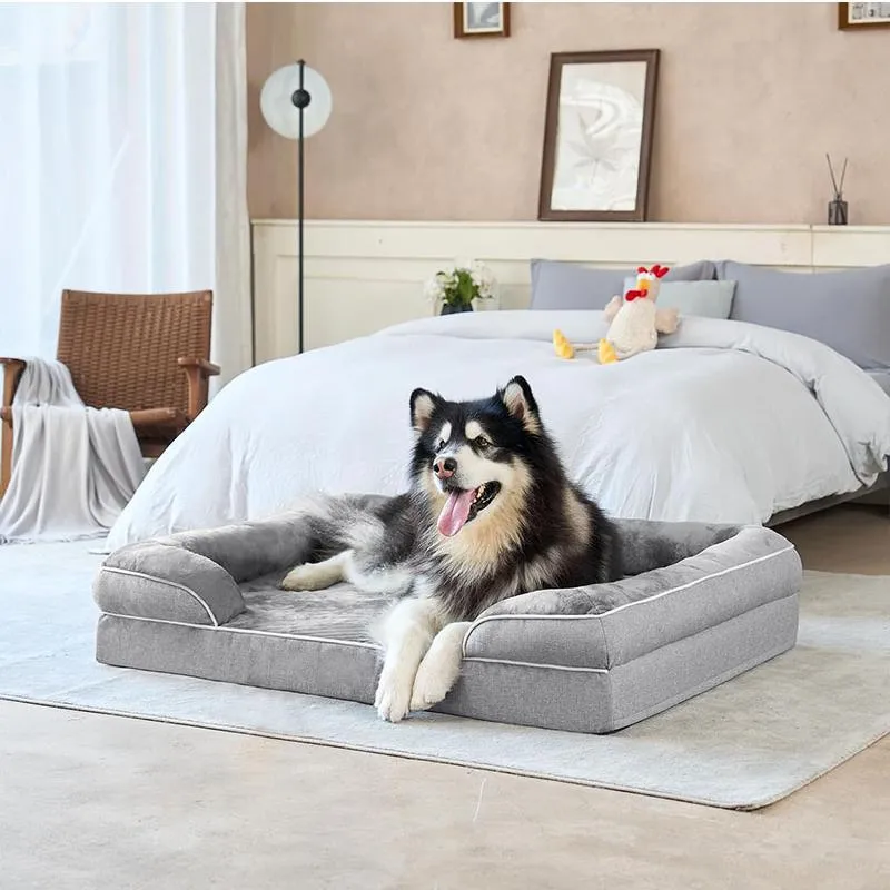 Orthopädisches, stützendes Hundebett