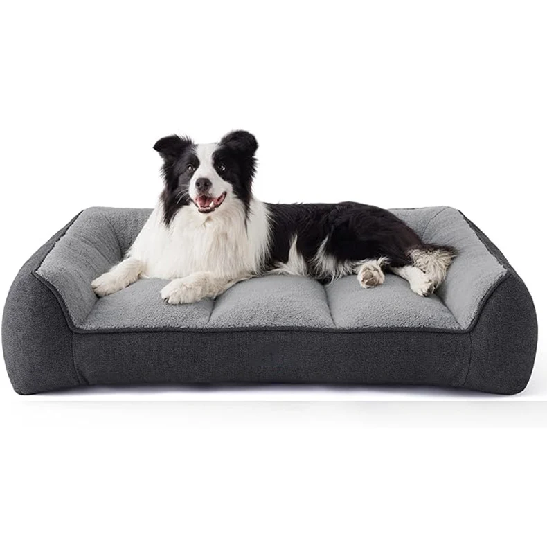 Orthopädische Plüsch-Hundeliege Hundebett