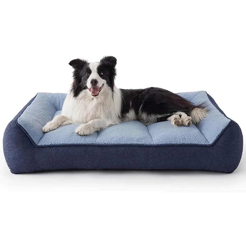 Orthopädische Plüsch-Hundeliege Hundebett