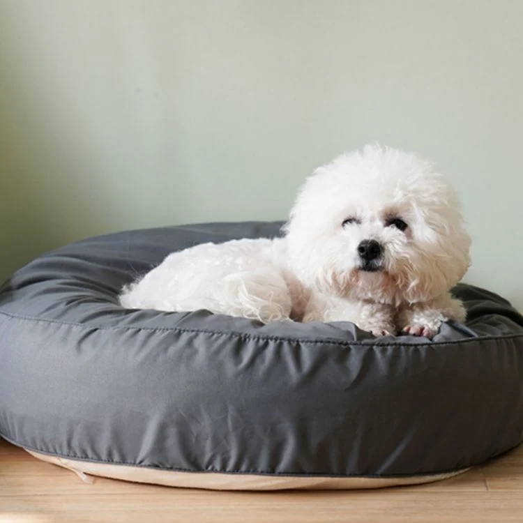 Rundes Plüsch-Lounge-Hundebett