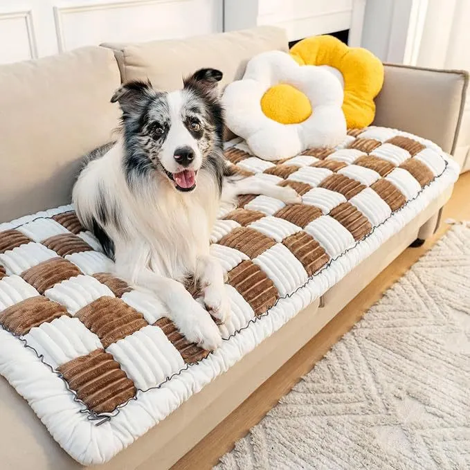 Luxuriöser gesteppter Hundesofa-Schutz Hundebett
