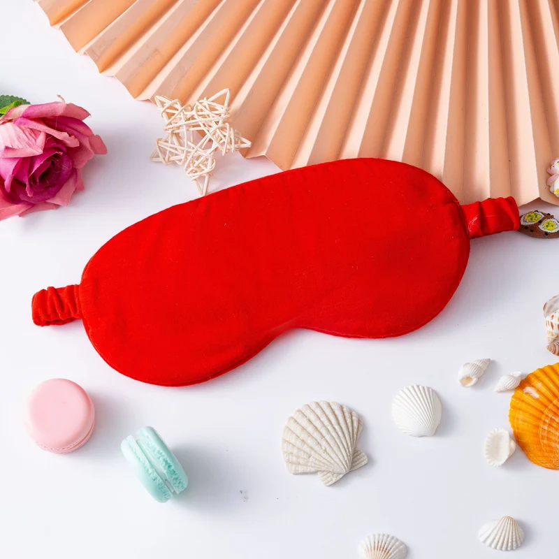 Leichte Baumwoll-Schlafmaske für Damen mit ergonomischer Polsterung und elastischem Komfortband Skanto