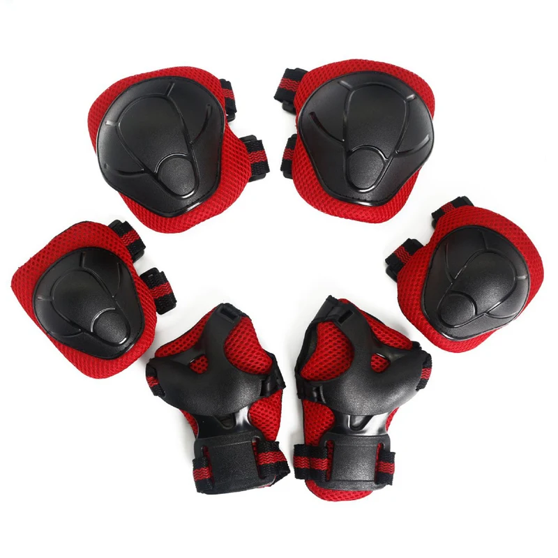 WoSport Schutz-Knie- und Ellenbogenschoner-Set Skanto