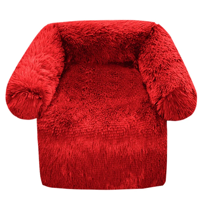 Flauschiger Loungesessel Hundebett