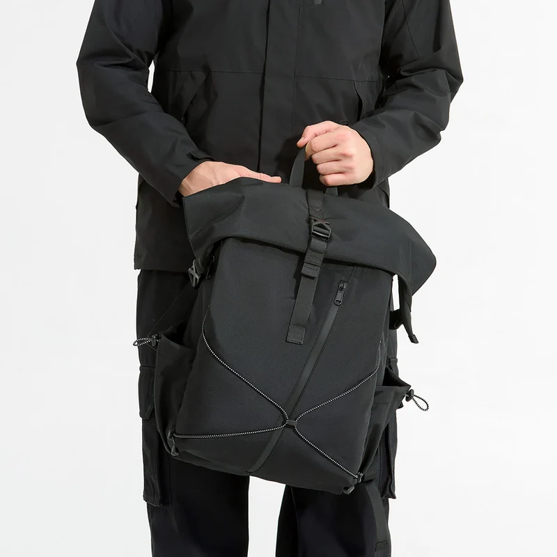 Urban Roll-Top Leichter Rucksack Skanto