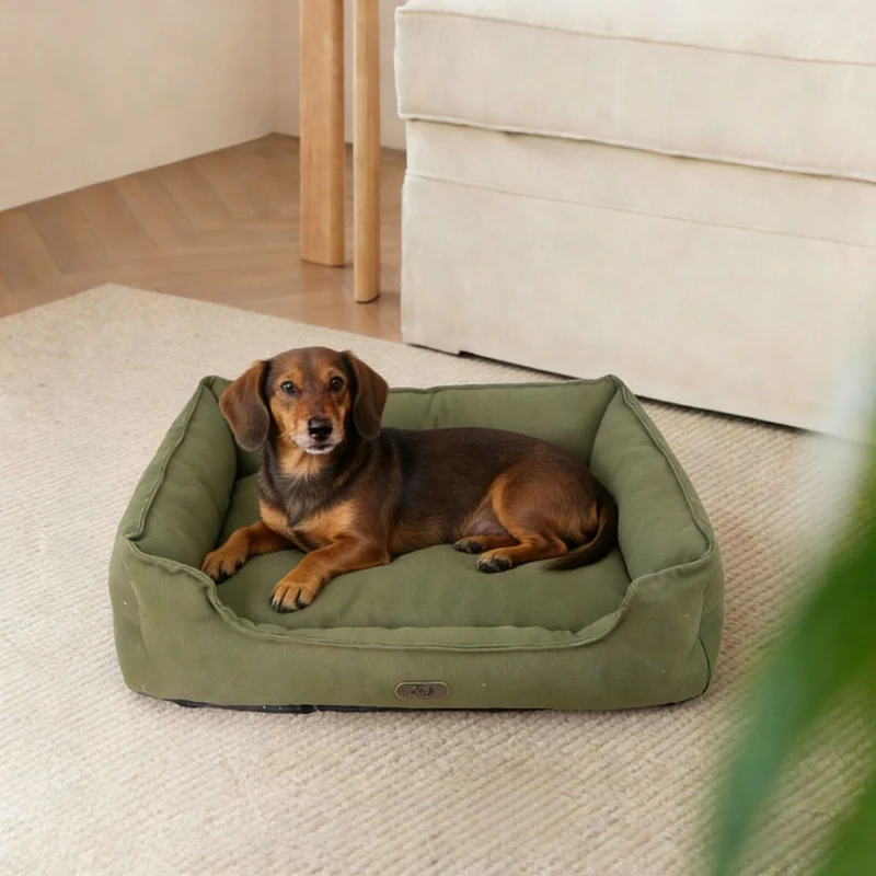 Orthopädisches, stützendes Hundebett