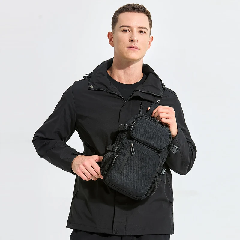 Kompakter Multifunktions-Sling-Rucksack Skanto