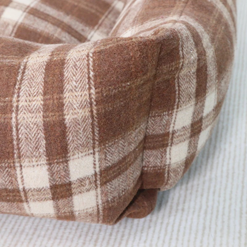 Gemütliches Fleece-gefüttertes Hundebett