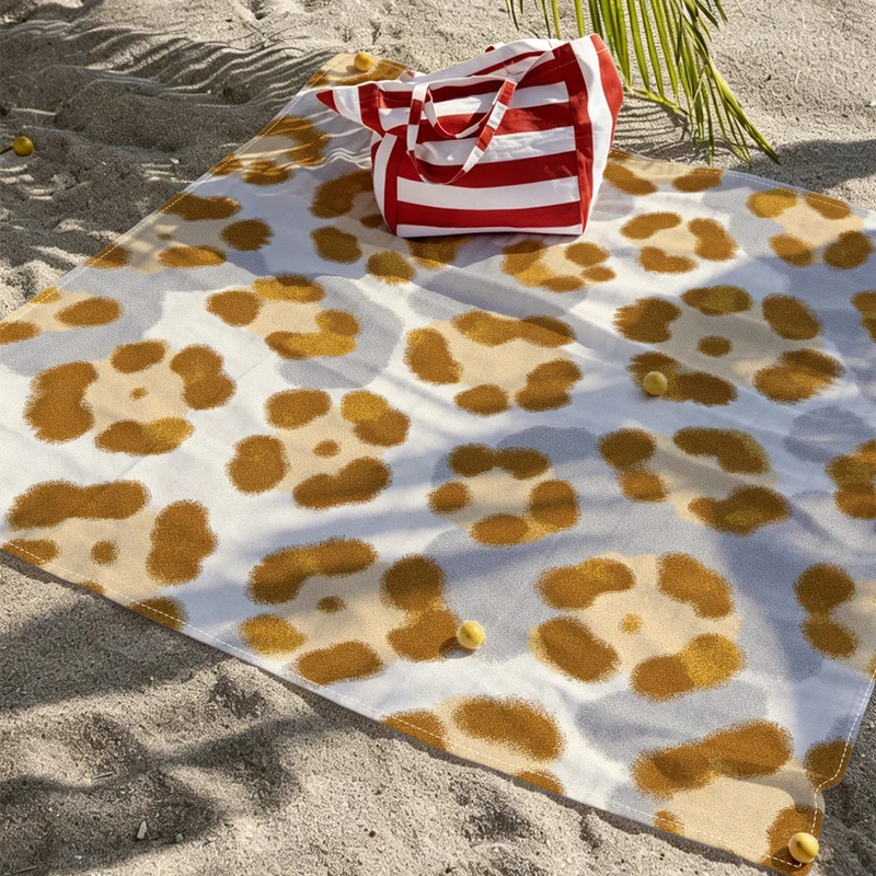Strandmatte mit Mandala-Design Skanto