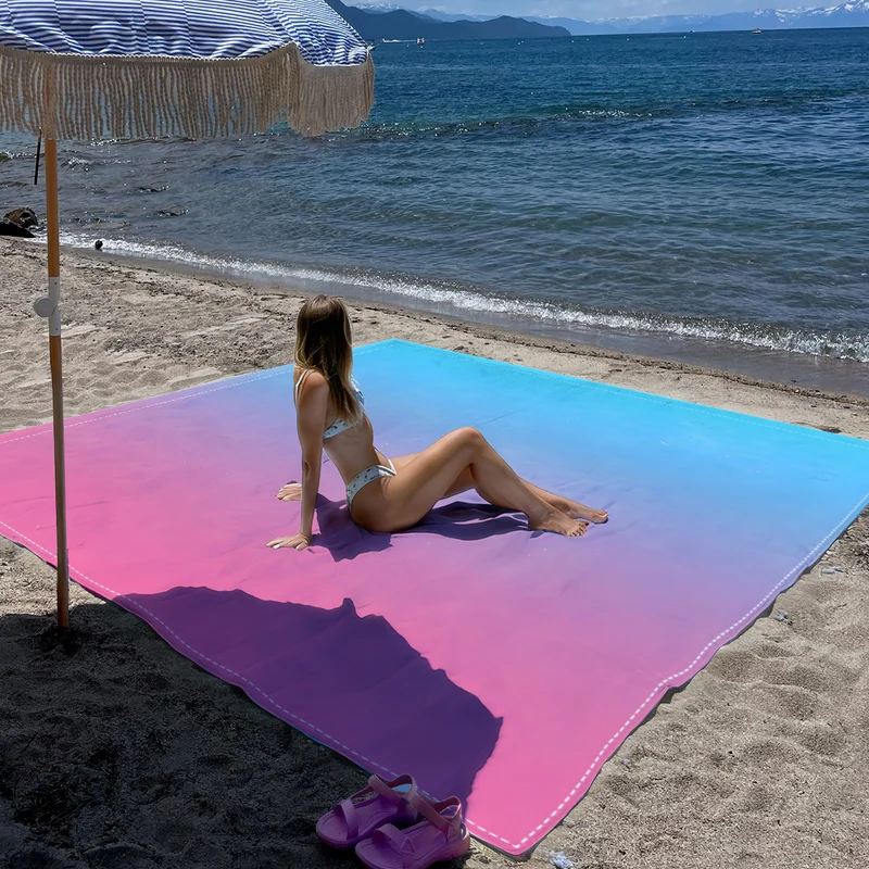 Strandmatte mit Mandala-Design Skanto