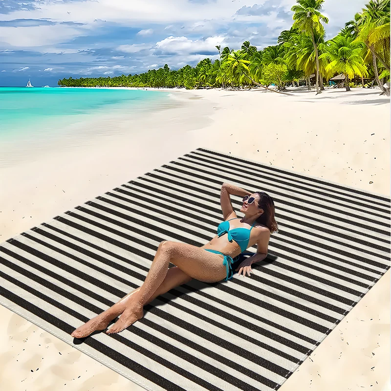 Strandmatte mit Mandala-Design Skanto
