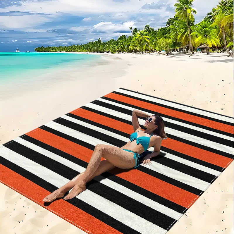 Strandmatte mit Mandala-Design Skanto