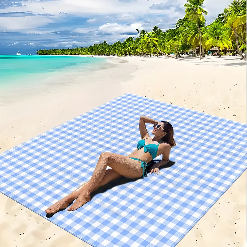 Strandmatte mit Mandala-Design Skanto