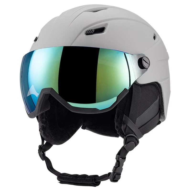Hochleistungs-Skihelm mit integriertem Visier Skanto