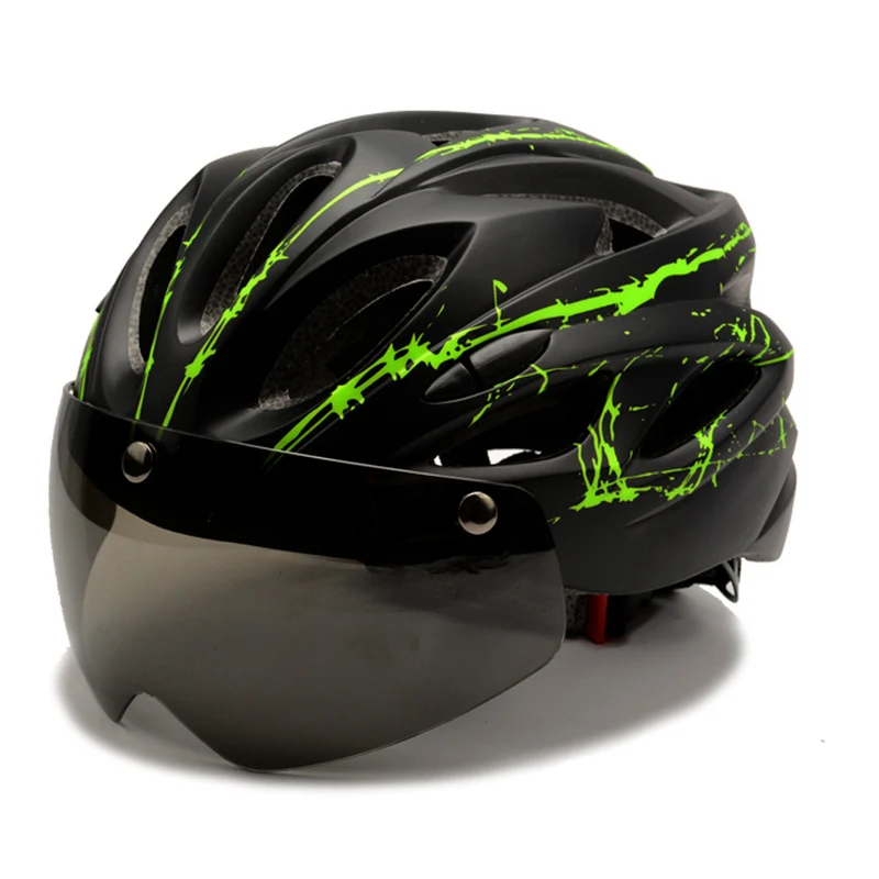 Fahrradhelm mit abnehmbarem Visier Skanto