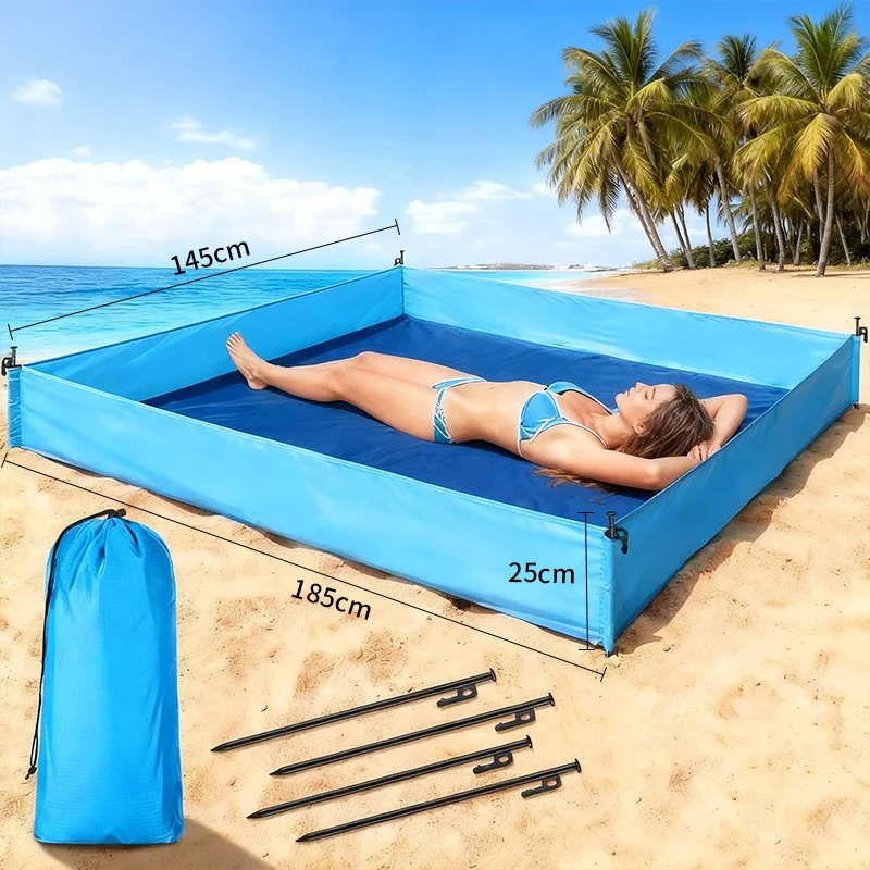 Sandfreie Outdoor-Spielmatte Skanto