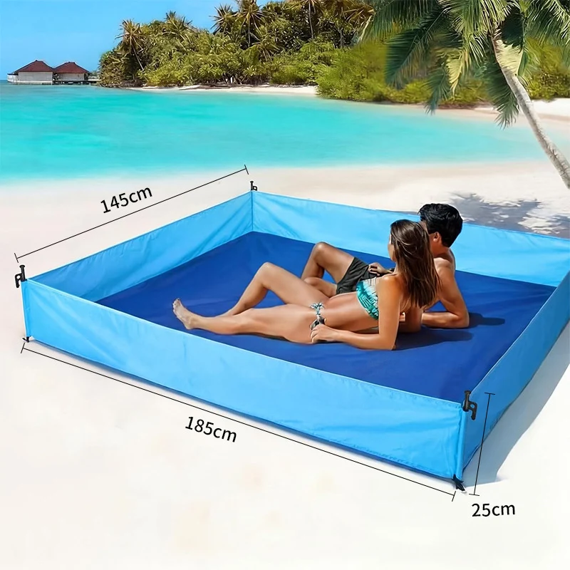 Sandfreie Outdoor-Spielmatte Skanto