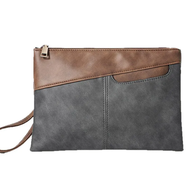 Elegante Leder-Clutch Skanto